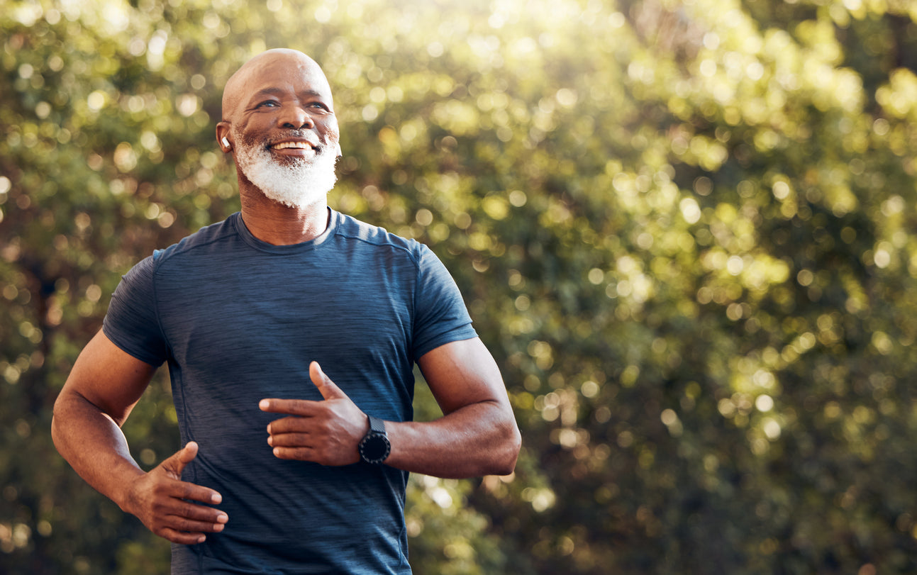 Man jogging
