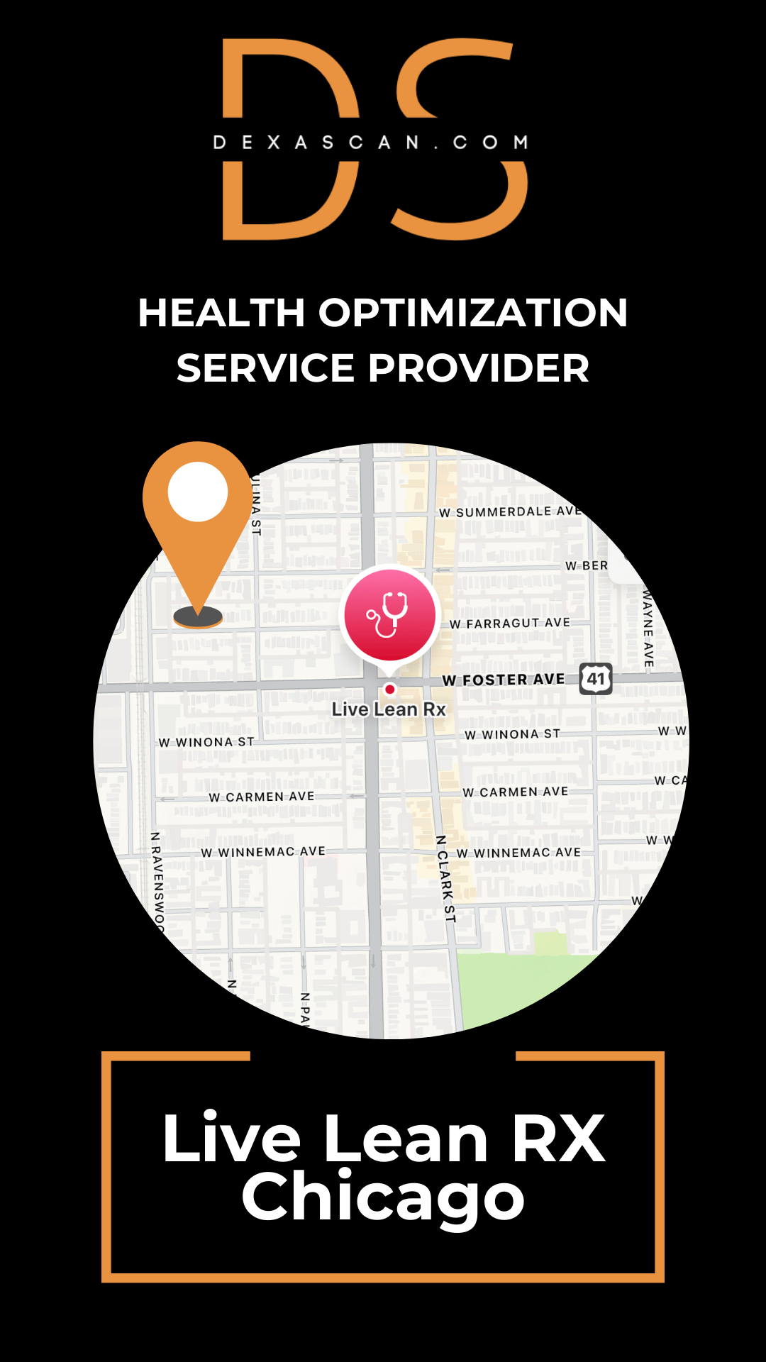 DEXA Scan in Downtown Chicago, IL (W Foster Ave) | LIVE LEAN RX Chicago | Official Store