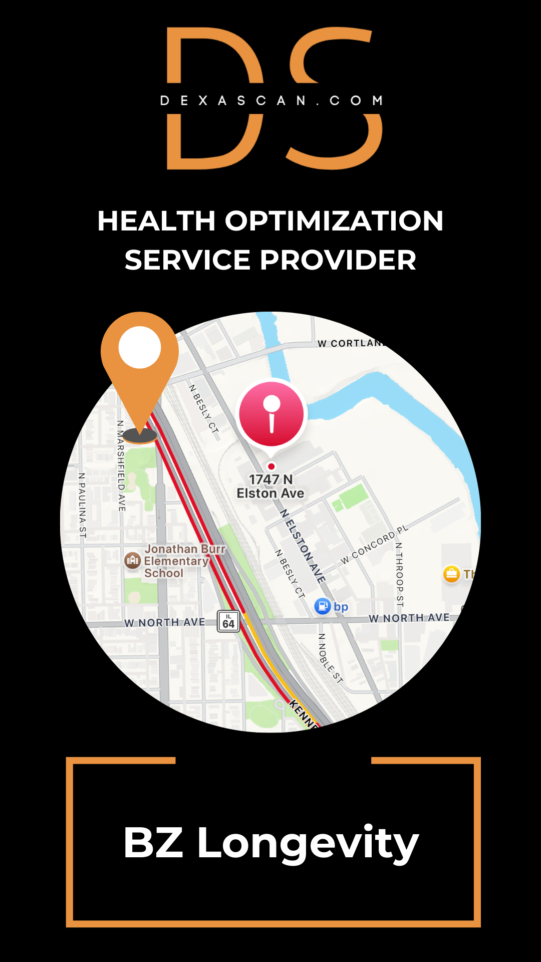 DEXA Scan, RMR, & VO2 in Downtown Chicago, IL (N Elston Ave)