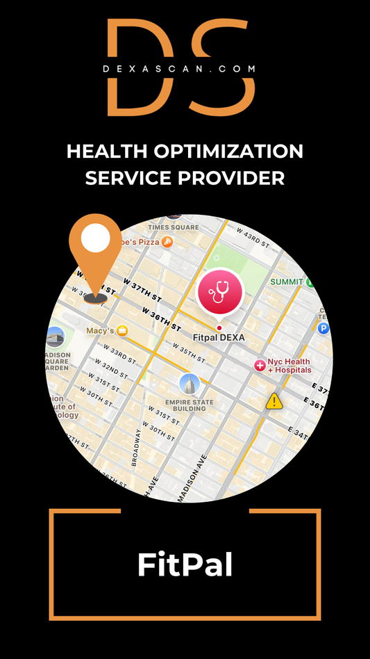 DEXA Scan in New York, NY (W 37th St) | fit pal | Official Store