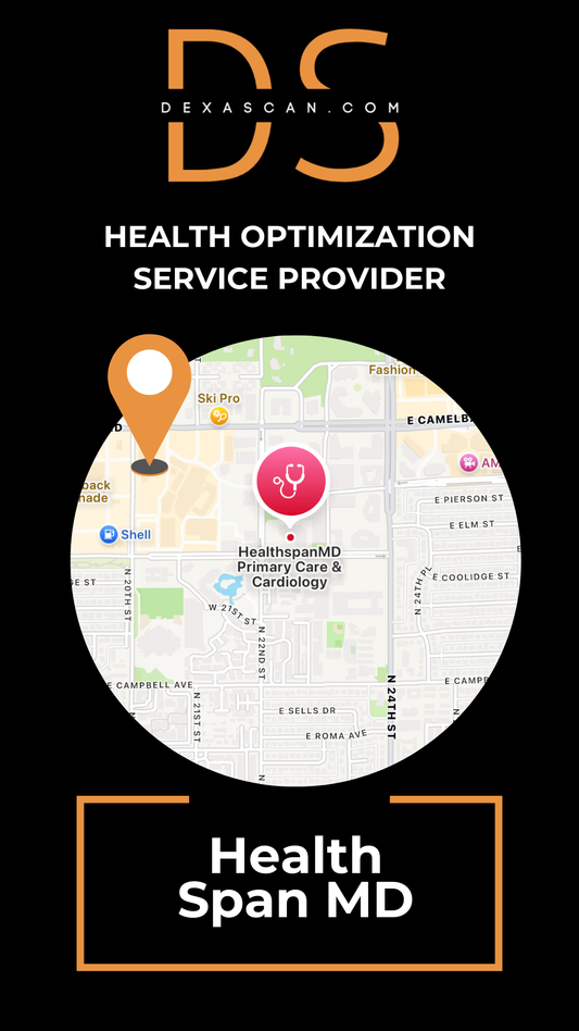 DEXA Scan in Phoenix, AZ (Highland Ave) | HealthspanMD | Official Store