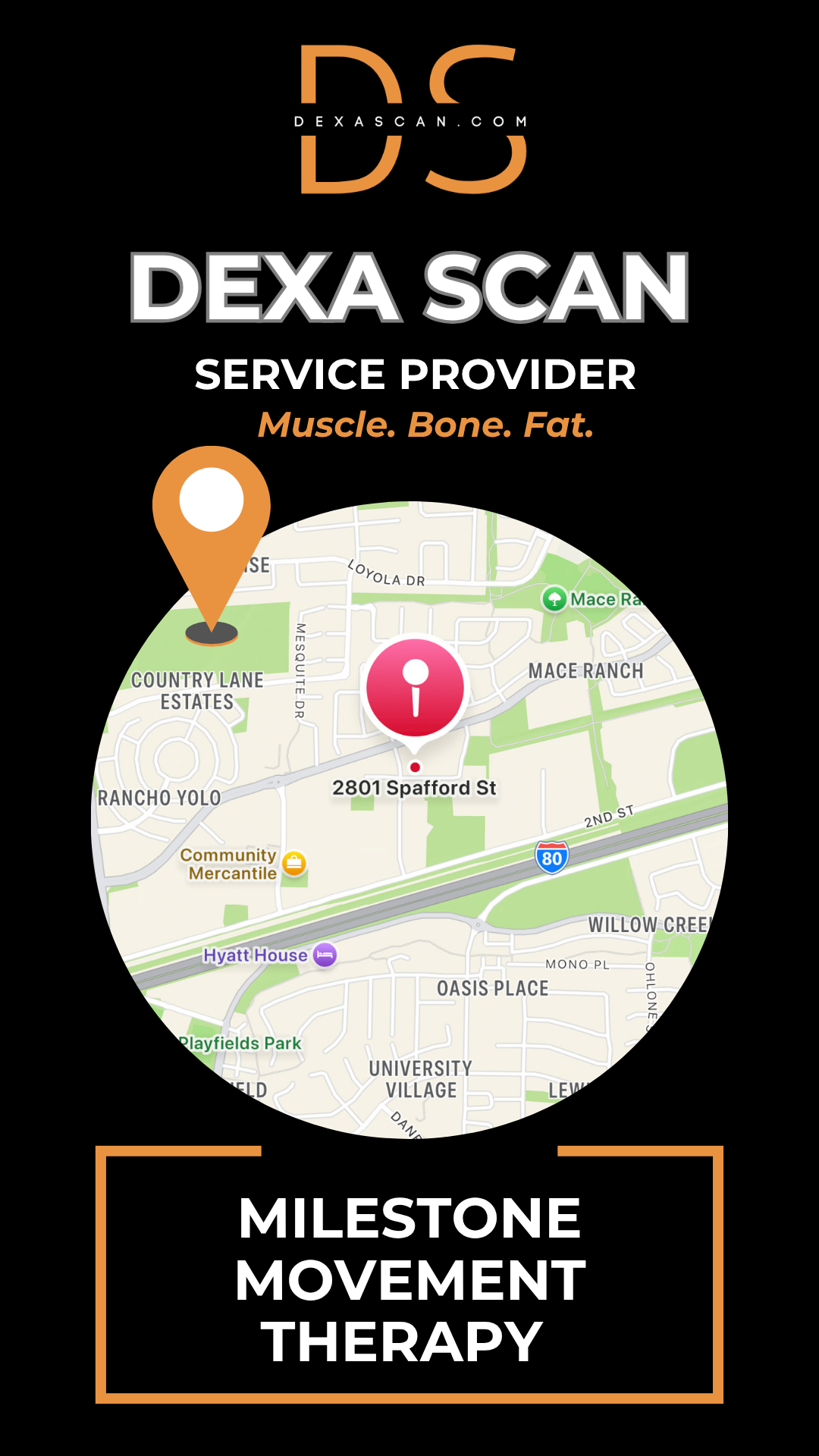 DEXA Scan in Davis, CA (Spafford St)