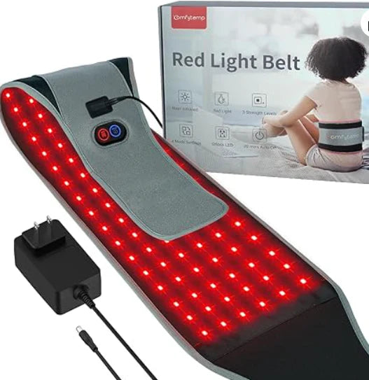 Red Light Therapy Belt for Wellness & Recovery – 660nm & 850nm Dual Wavelength by DEXA+
