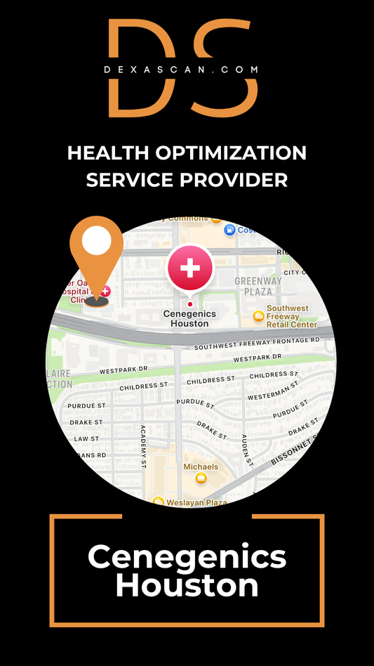 DEXA Scan in Downtown Houston, TX (Greenway Plz) | Cenegenics Houston | Official Store