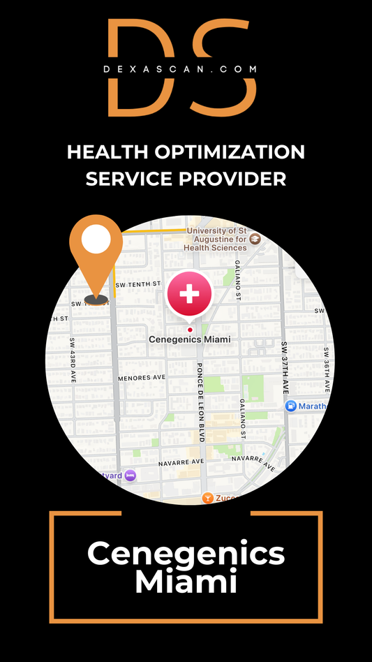 DEXA Scan in Miami (Coral Gables), FL | Cenegenics Miami | Official Store