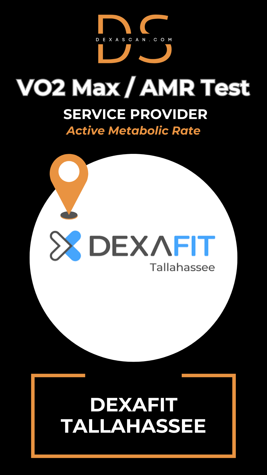 VO2 Max (AMR) Test in Tallahassee, FL (Capital Cir NE)