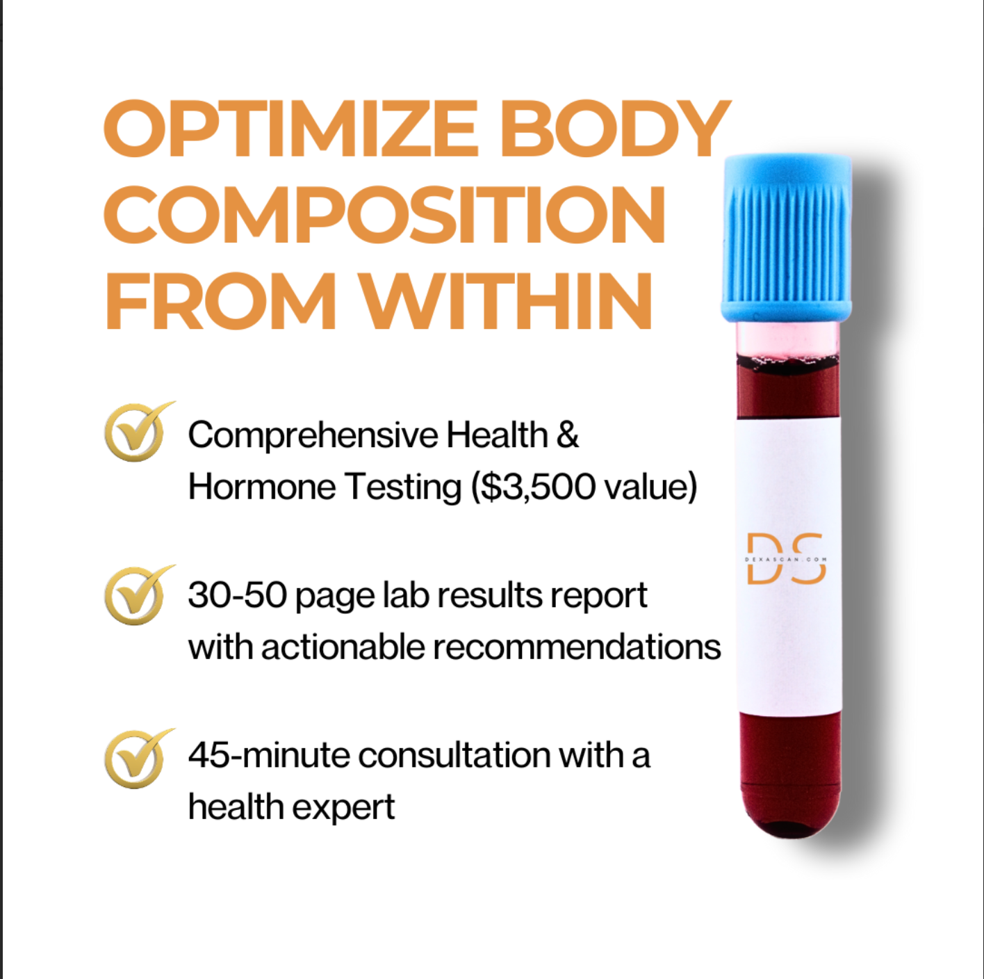 Health & Hormone Optimization Blood Test