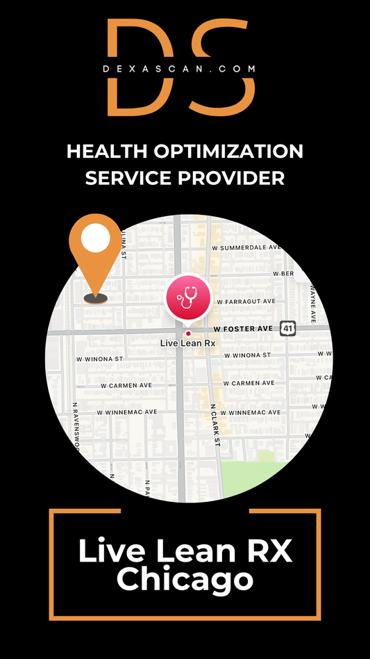 DEXA Scan in Downtown Chicago, IL (W Foster Ave) | LIVE LEAN RX Chicago | Official Store