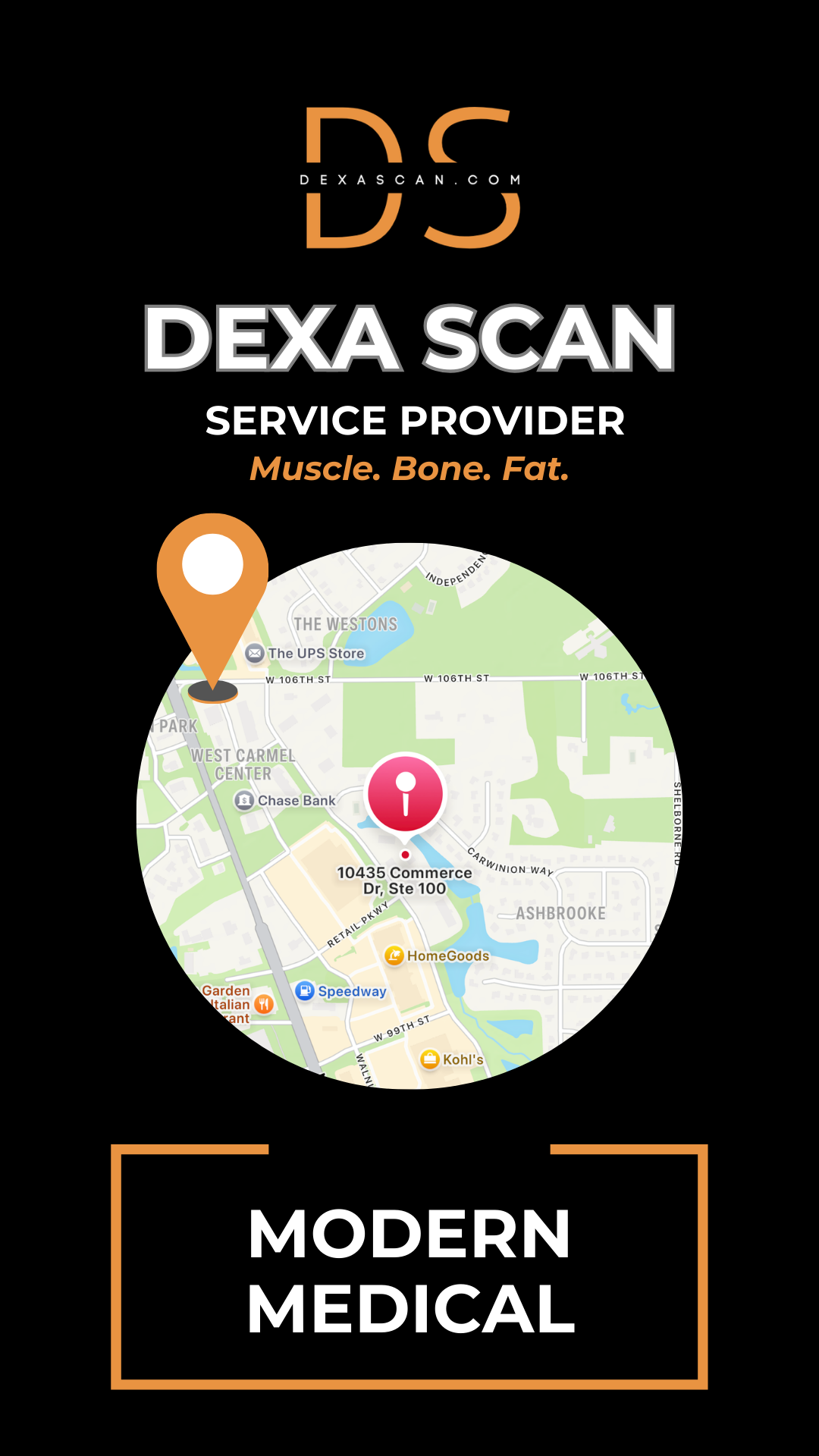 DEXA Scan in Carmel, Indiana (Commerce Dr)