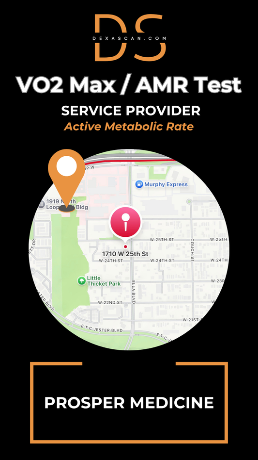 VO2 Max (AMR) Test in Houston, TX (West 25th Street)