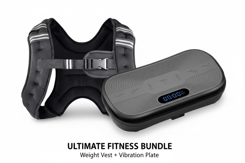 Weighted Vest + Vibration Plate Bundle